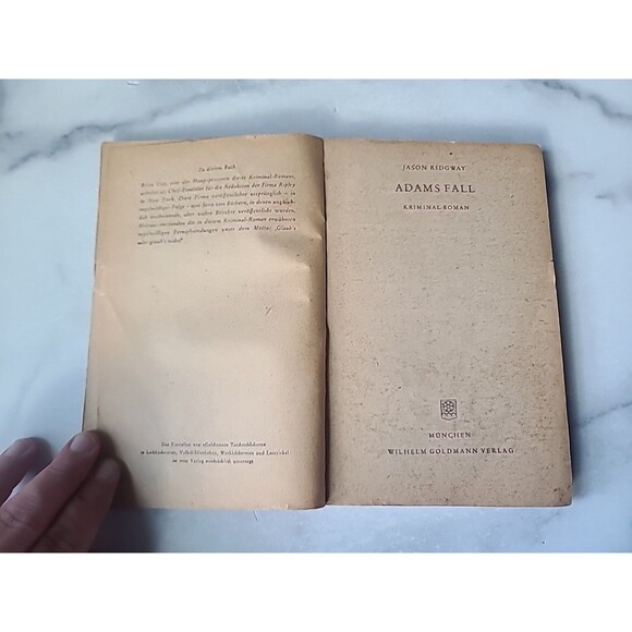 Adams Fall By Jason Ridgway Paperback - Picture 3 of 10